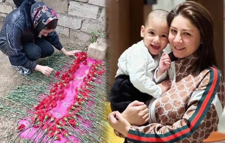 Azərbaycanlı aparıcı vəfat edən övladından yazdı – Fotolar