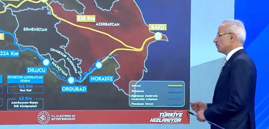 Türkiyəli nazir Zəngəzur dəhlizi ilə bağlı tarix açıqladı